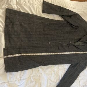 Theory coat black & gray